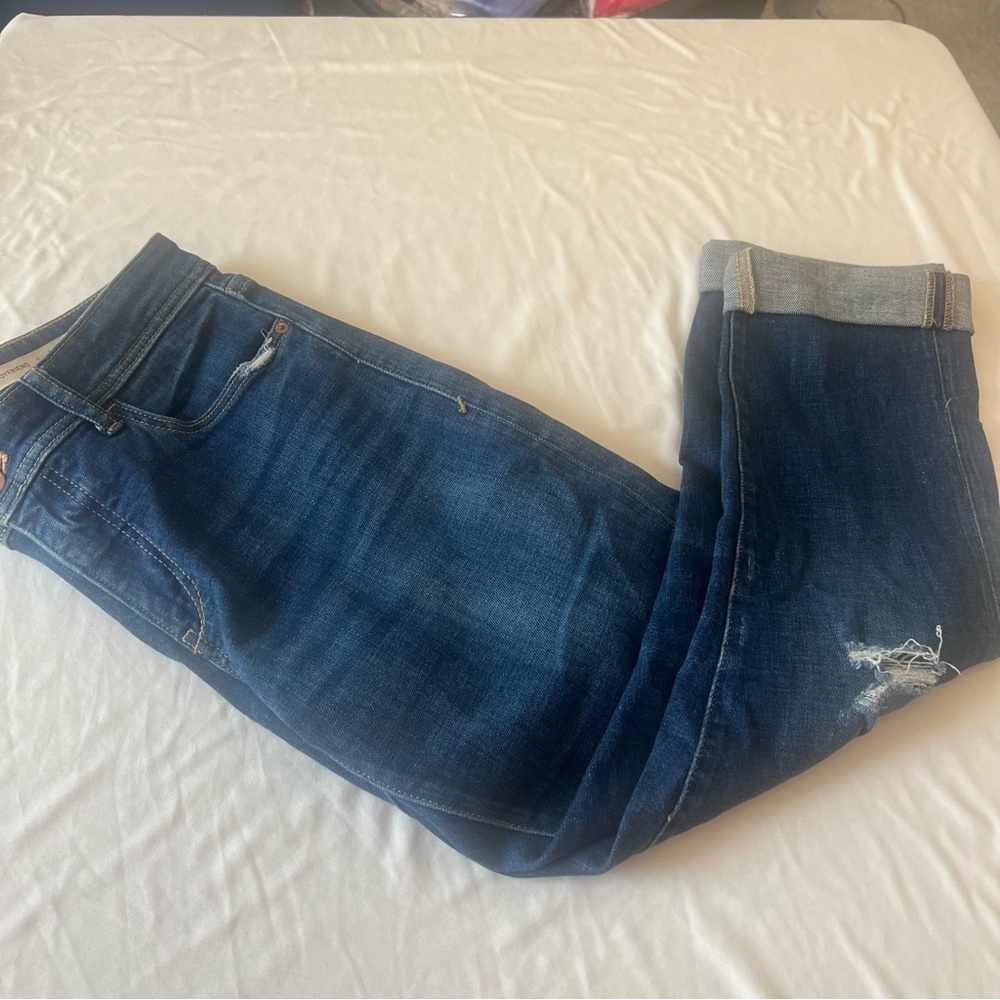 Pilcro and the Letterpress Slim Boyfriend Jeans Size 28 Anthropologie